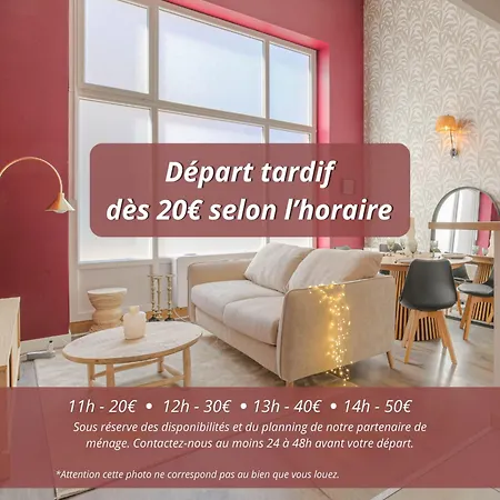Cosy Duplex Avec Clim Proche Saxe-gambetta Lägenhet